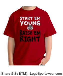Start 'Em Young Tee - YOUTH Design Zoom